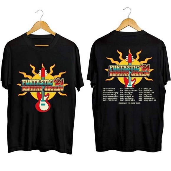 Michelle
L Other - Pat Benatar Neil Giraldo 2024 Tour T Shirt Rock Music Graphic Fan Gift 2 Sided